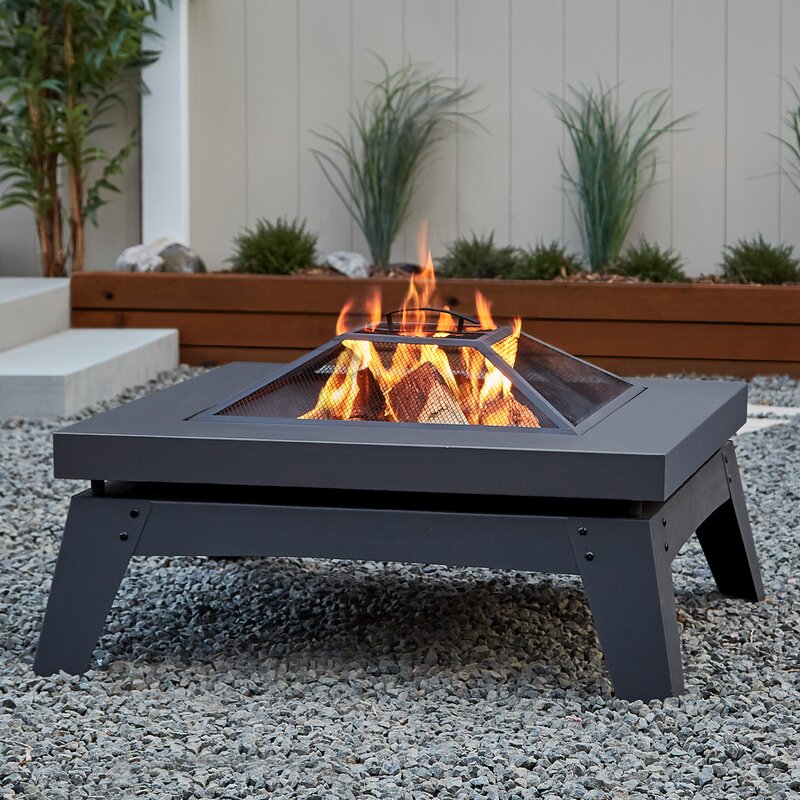 Real Flame Breton Wood Burning Fire Pit By Real Flame Reviews Wayfair